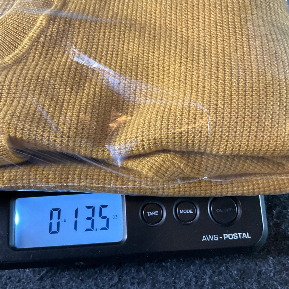 Banana Republic Sweater Womens M Yellow Wool Classic Minimalist Preppy Luxury - Picture 9 of 9
